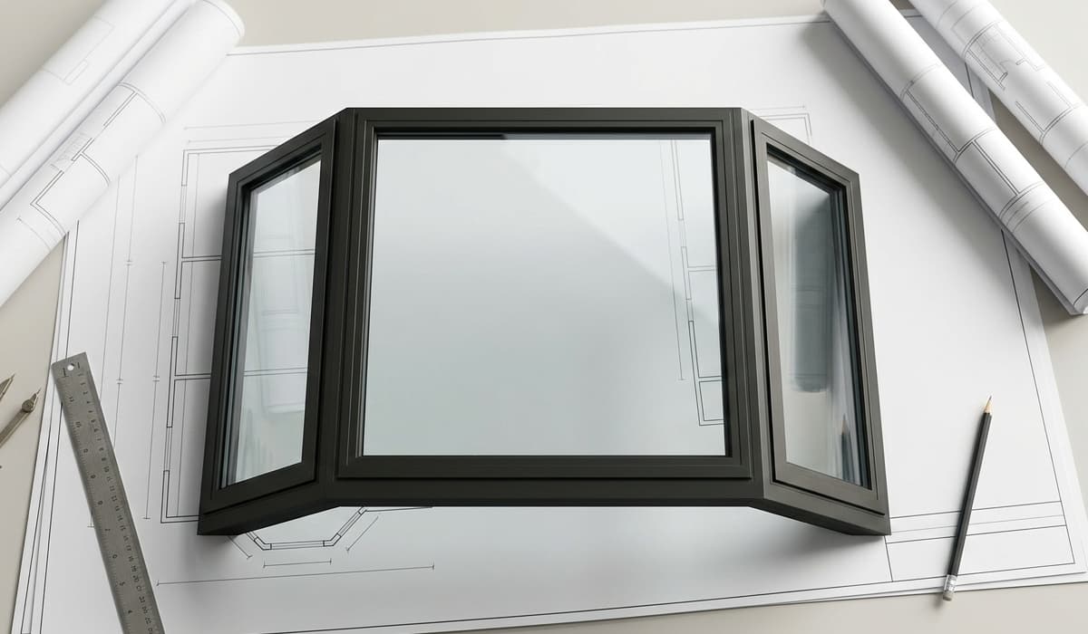 Bay window installation by Value Windows & Doors